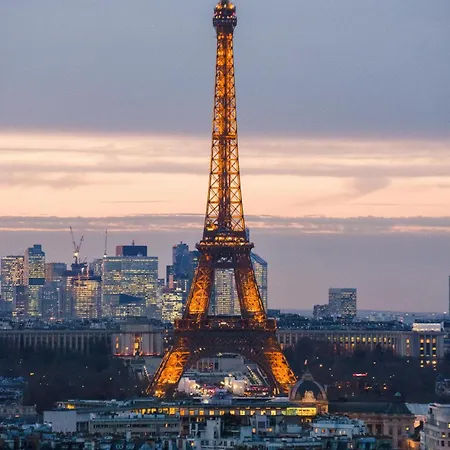 Paris Luxury Apartment With Eiffel Tower View, 1 Min Metro, Parking Exterior photo